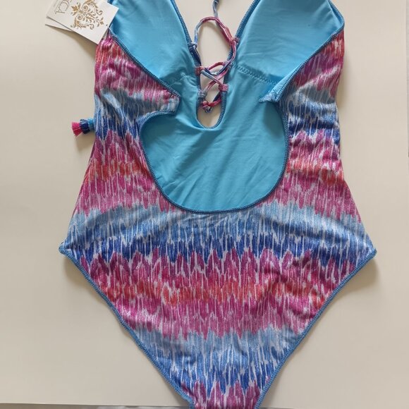 Becca Womens Joshua Tree One-Piece Multi L - Picture 6 of 7